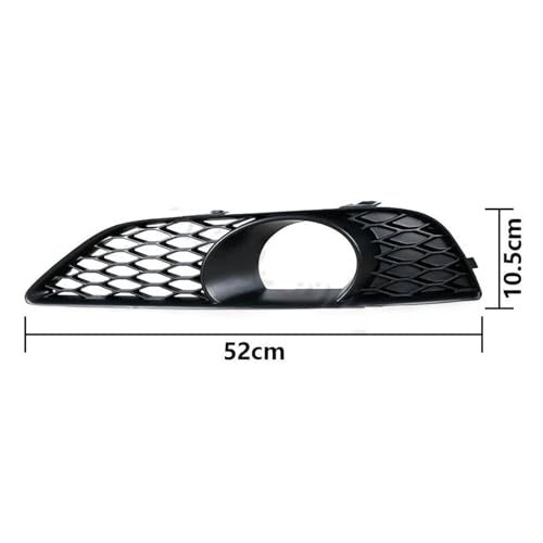 Cubierta luz antiniebla y parrilla parachoques para modelos Q7 4L de 2009 a 2015 3