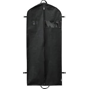 Simple Houseware 60-Inch Heavy Duty Garment Bag For Suits, Tuxedos, Dresses, Coats