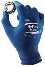 Ansell Size 7 HyFlex?18 Gauge Ultra Light Weight Multi-Purpose Dark Blue FORTIX Nitrile Foam Dipped Palm Coated Work Gloves With Blue Nylon And Spandex?Liner And Knit Wrist by Ansell
