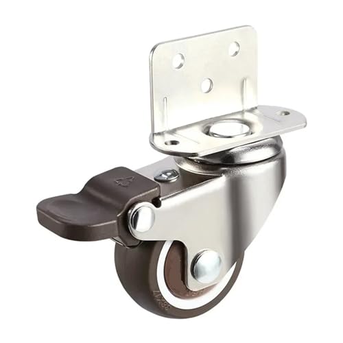 Roulette robuste 20kg roue pivotante silencieuse pour meuble