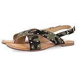 Temporada Primavera- Verano GIOSEPPO Sandalias con Estampado DE Camuflaje para Mujer ALERCE
