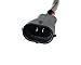 iJDMTOY Heavy Duty Wirings Fog Light Converter Adapters from H11/880 to Deutsch DT DTP Connectors, Compatible with Cubic LED Pod Lights, LED Light Bar, LED Work Lamps, etc