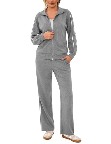 Terecey Streatwear Trainingsanzüge Damen Leicht Sportanzug...