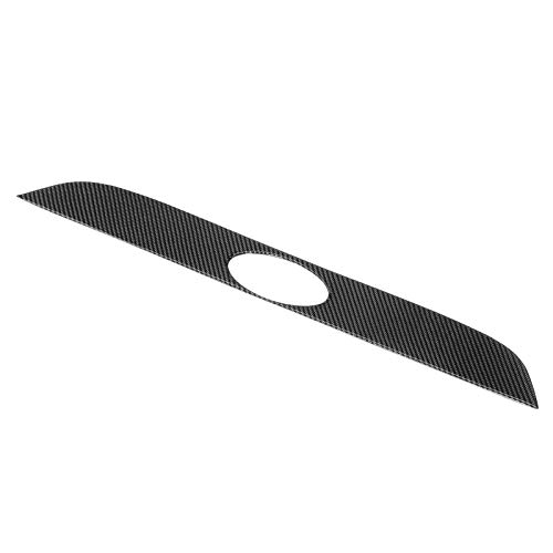 KIMISS Guarnição do Porta-malas Traseiro Em Fibra de Carbono, Guarnição do Emblema Para-choque para Ajuste para 2013-2020 e Ajuste para 86 2013-2020 - Instalação Elegante e Fácil