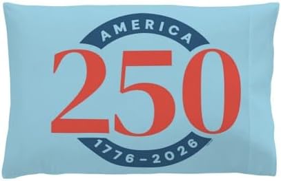 CafePress America250: 1776 2026 Standard Size Pillowcase, Lumbar Pillow Cover Fleece