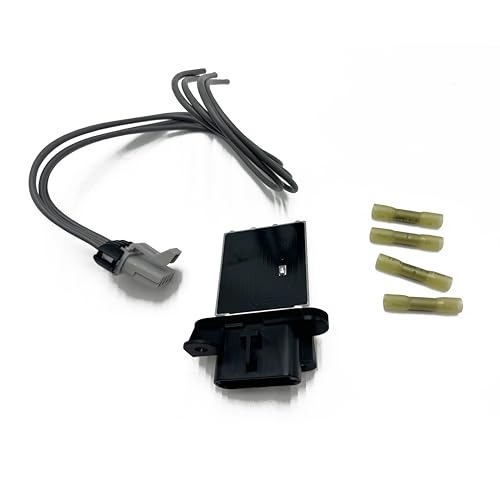 Image of HVAC Fan Blower Motor Resistor Kit with Wire Harness Compatible with Toyota 2005-2020 Tacoma L4 V6 2.7L 3.5L 4.0L Replaces 8713804050 8713804052 8713804051 JA1772 RU746