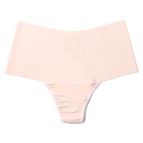 Image of hanky panky - BreatheSoft High Rise Thongs for Women | Microfibre Knit Underwear Panties, Lingerie | Sizes (XS-XL), 3 pack