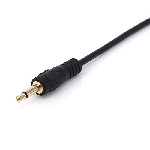 Yeebline 6Ft 3.5Mm 1/8 Inch Mono Male Plug To Rca Male Jack Audio Cable Cord Gold Plated (1) #TOP2