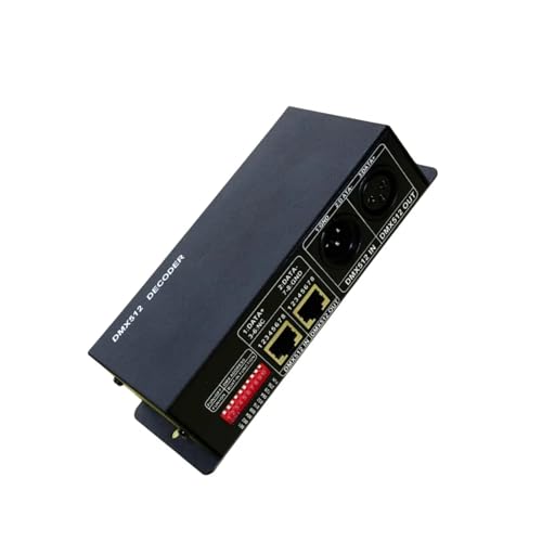 Décodeur WS-DMX-NET-K-3CH pour ruban LED RGB 12V 24V