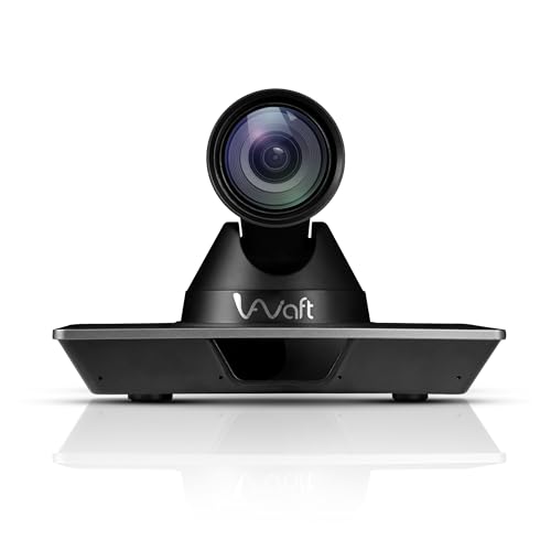 Image of AIWaft 4K PTZ USB Camera With AI Gesture Control,Auto-Tracking,12X Optical 16X Digital Zoom,CMOS Lens Best PTZ Camera For Teaching,Youtube,Live Streaming,Video Conferencing,Hybrid Online Classes