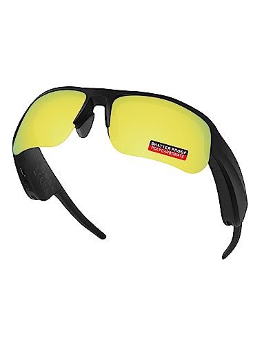Image of PRO+ Polycarbonate Polarized Replacement Lenses & Nose Pads for BOSE Tempo BMD0011 Sunglasses - Flare Gold