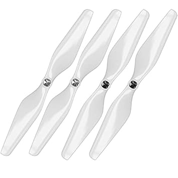MAS Upgrade Propellers for 3DR Solo with Built-in Nut in White - x4 in Set