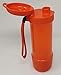 Tupper Tupperware to Go Eco Fresh Infuse Infuse Infuser con exprimidor de limón 700 ml naranja con banda Botella ecológica EcoEasy Sport Detox