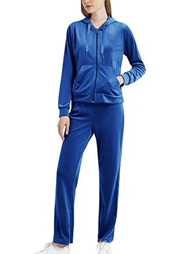 Bequemer Freizeitanzug Für Damen - 2-teiliges Set Mit Kapuzenjacke