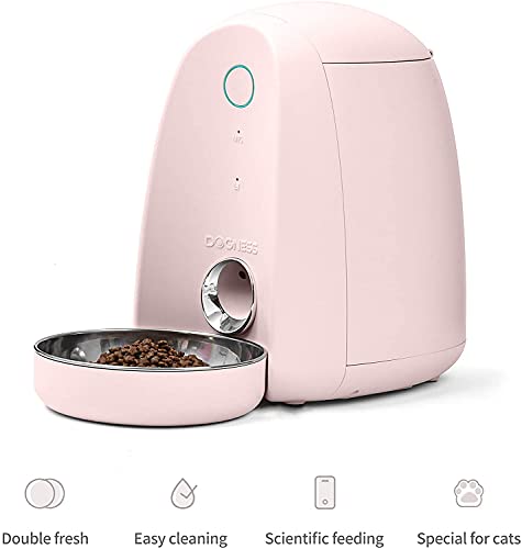 Dogness Smart Feed Automatic Cat Feeder, Wi-Fi Enabled Pet Feeder For Cat And Small Dog, Smartphone App For Ios And Android, Portion Control, Fresh Lock System Auto Food Dispenser #TOP1