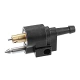 6 mm 1/4 Zoll Kraftstoff-Stecker-Adapter, Bootsmotor-Kraftstoffleitungs-Anschluss, Gelenk, Komp, Steckverbinder, kompatibel mit Yamaha-Außenbordmotor (72 mm x 30 mm)