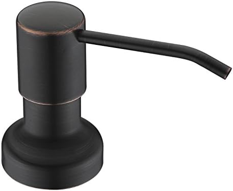 Soap Dispenser,Stainless Steel Dish Soap Dispenser for Kitchen,Hand Soap Dispenser Stainless Steel, Sink Soap Dispenser with Large Bottle, Oil Rubbed Bronze Soap Dispenser Refill from The Top