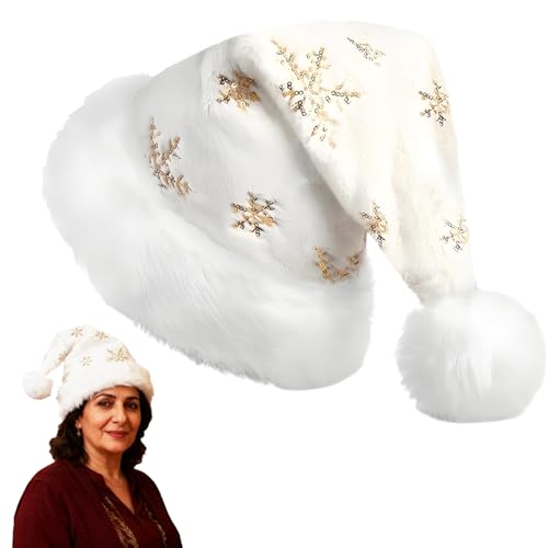 fshxj Weihnachtsmütze,Weihnachtsmützen Erwachsene,Mütze Mit...