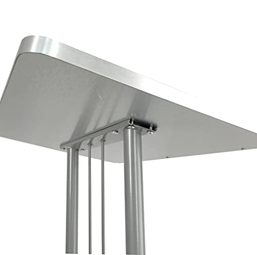 Fixturedisplays® Lectern, Pulpit, Podium For Floor, Cross Design, Steel & Mdf - Silver 119759 #TOP7