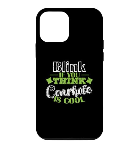 Blink if you think Cornhole is cool �Q�[�� �X�}�z�P�[�X iPhone 12 mini �p