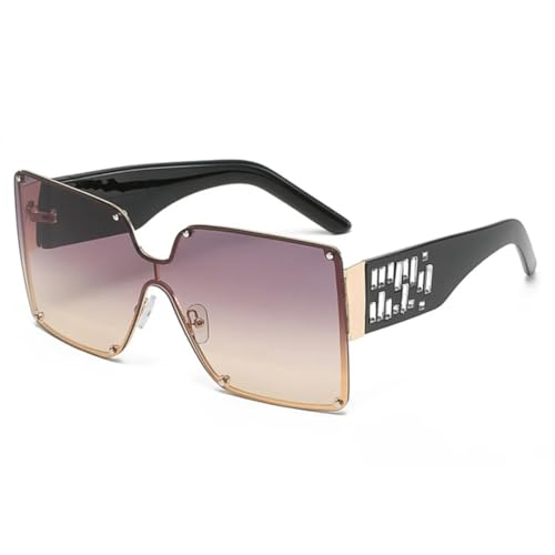 Lunettes de soleil UV400 monobloc contre les reflets intenses en été