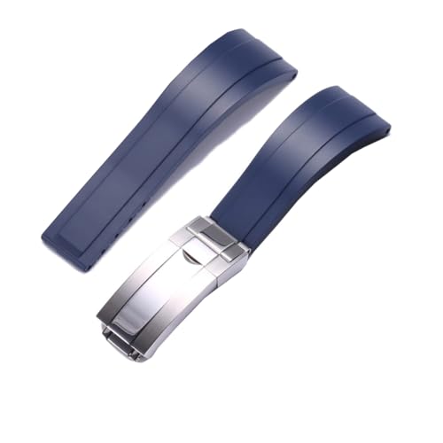 Bracelet en silicone 20mm Submariner pour le sport et le quotidien urbain