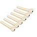 JIKIOU 36PCS Acoustic Guitar Bridge Pins Pegs, Plastic Guitar String Pins Guitar Parts Replacement, 18 PCS Ivory and 18 PCS Black Bridge Pins for Acoustic Guitar
