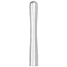 aqxreight Stainless Steel Ice Crushing Cocktail Muddler Barware Kitchen Tools for Bars Restaurants Silver (Bold All Steel Model Small Size)