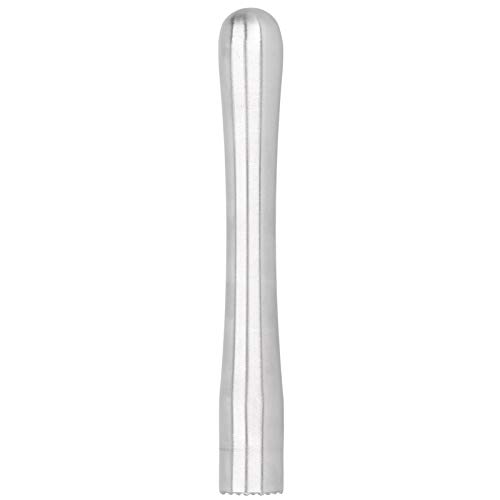 NDNCZDHC 1in Cocktail Muddler Stainless Steel Lemon Muddler Silver Ice Muddler Bar Muddler Drink Muddler for Bar Home(small)