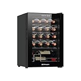 Orbegozo Vinoteca con compresor VCO 2000, volumen 53 litros capacidad para 20 botellas, refrigeracion por compresor, temperatura 5-18º, clase G, R600a