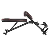 LZL Roman Chair Weightlifting Bed Adjustable Strength Training Incline Decline Full Body Workout...