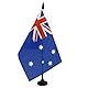 AZ FLAG TISCHFLAGGE AUSTRALIEN 21x14cm - AUSTRALISCHE TISCHFAHNE 14 x 21 cm - flaggen