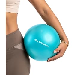 Trideer 9-Inch Pilates Ball, Small Exercise Ball Pilates Equipments for Yoga, Physical Therapy, Pregnancy, Postpartum, Core Training, Balance, Stability and Stretching