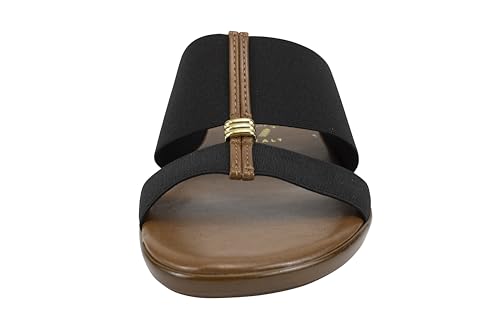 Image of ITALIAN Shoemakers Women's Sofy Wedge Sandal, Comfort Casual Open Toe - Made in Italy, 1.5 inch Heel