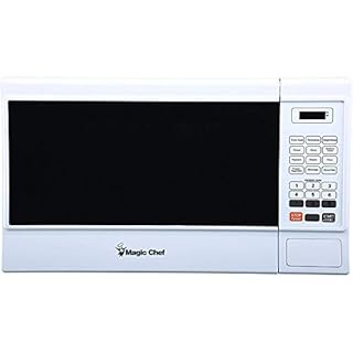 Magic Chef Microwave - 1.3 Cu Ft Countertop Microwave Oven, Compact Kitchen Counter Appliance for Small Space, 1000 Watts, White