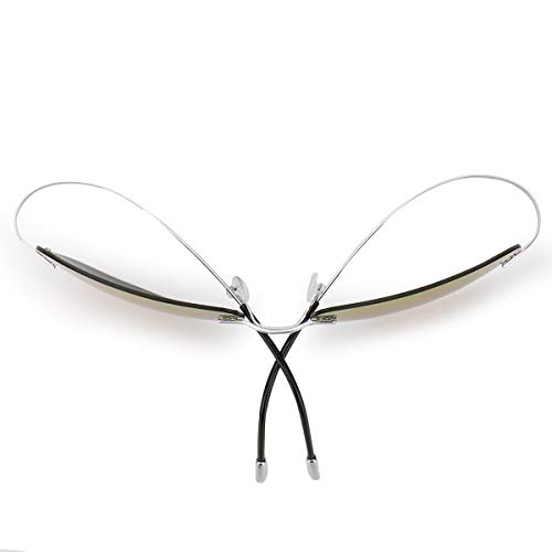 Ultra-light Flexible Pure Titanium Rimless Polarized Sunglasses3