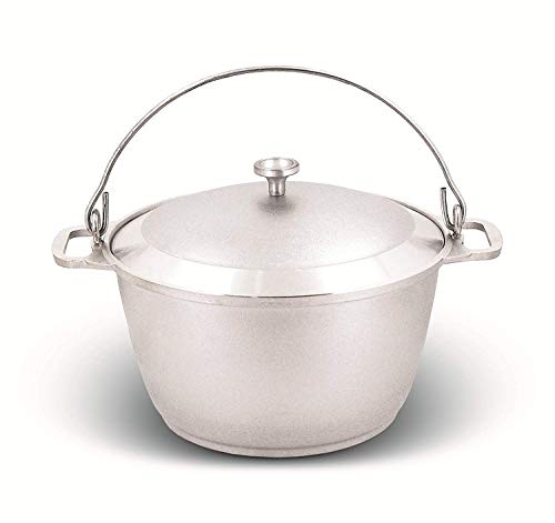 rukauf Kazan Kazan Kazan - Cacerola grande con tapa (12 L, aluminio fundido)