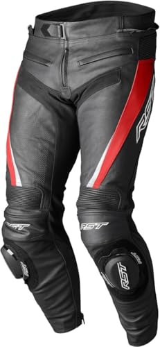 Image of RST Tracttech Evo 5 Leather Trousers Red/Black/White S (3464)