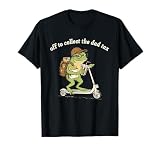 Dad Frog Off to Collect The Dad Tax Funny Fathers Day Men T-Shirt