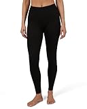 32 Degrees Heat Women's Lightweight Base Layer Legging | 4-Way Stretch | Form Fitting | Thermal|Black, Large