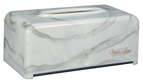 シンカテック ティッシュケース L Water Land グレー