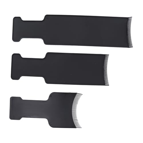 TOVINANNA 3pezzi Pettine Per Tintura Capelli Lunga Tavola Spazzola Per Colorazione Capelli Professionale Pettine Per Tinta Fai Da Te Strumento Per Parrucchieri e Uso Domestico