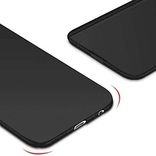 Image of BlazeTech for [ Realme 7 Pro ] Liquid Silicone Back Case Cover Flexible |Inner Lining| with Camera Protection Back Cover for [ Realme 7 Pro ] - Black