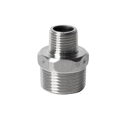 Raccord de conversion filetage mâle inox 316L pour réparations faciles - 2