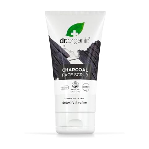 Dr Organic Charcoal Face Scrub for Oily Skin Cover