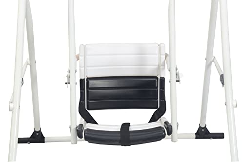 Image of BABYBLESSING Toys Swing (Black & White) Alloy Steel, 103.5D x 10W x 40H Cm