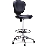 Safco Products Metro Extended Height Chair 3442BV, Ergonomic, Pneumatic Height Adjustable, Heavily Padded