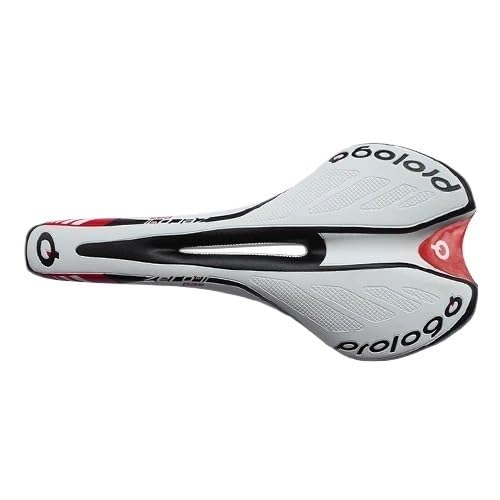Selle de vélo blanche confort pour vos sorties VTT et trajets urbains