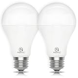 2 Pack 150 Watt LED Light Bulb, Super Bright A21...