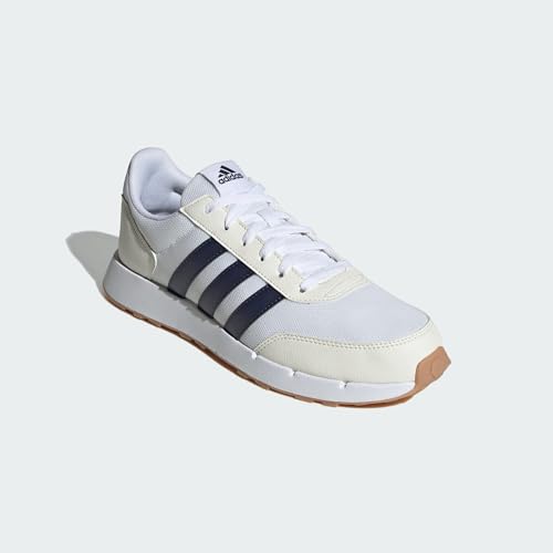 adidas Unisex - Adulto Run 50s Shoes, Cloud White Shadow Navy Off White, 40 EU - Immagine 2